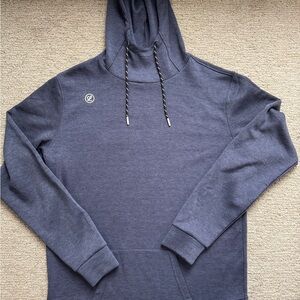 Legends Hawthorne Tech Hoodie Men LargeCharcoal Gray Athleisure Stretch